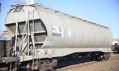 70t 4-Axle Railway Grain Hopper Wagon
