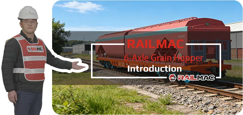 RailMac 6-Axle Grain Hopper  Video