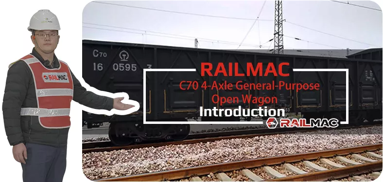RailMacC 70 4-Axle General-Purpose Open Wagon Video