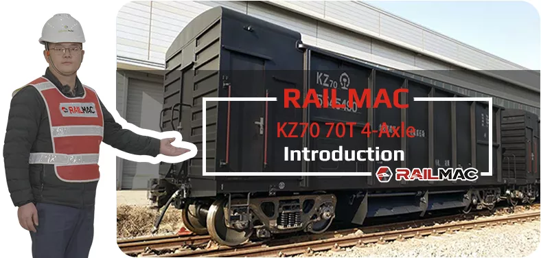 RailMac KZ70 70T 4-Axle Video