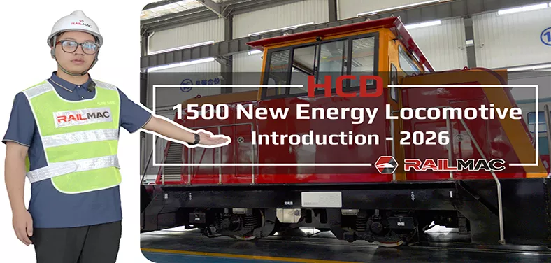 RailMac HCD-1500 New Energy Locomotives Video