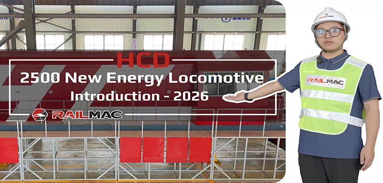 RailMac HCD-2500 New Energy Locomotives Video