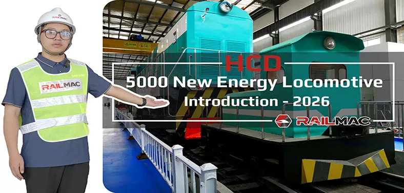 RailMac HCD-5000 New Energy Locomotives Video